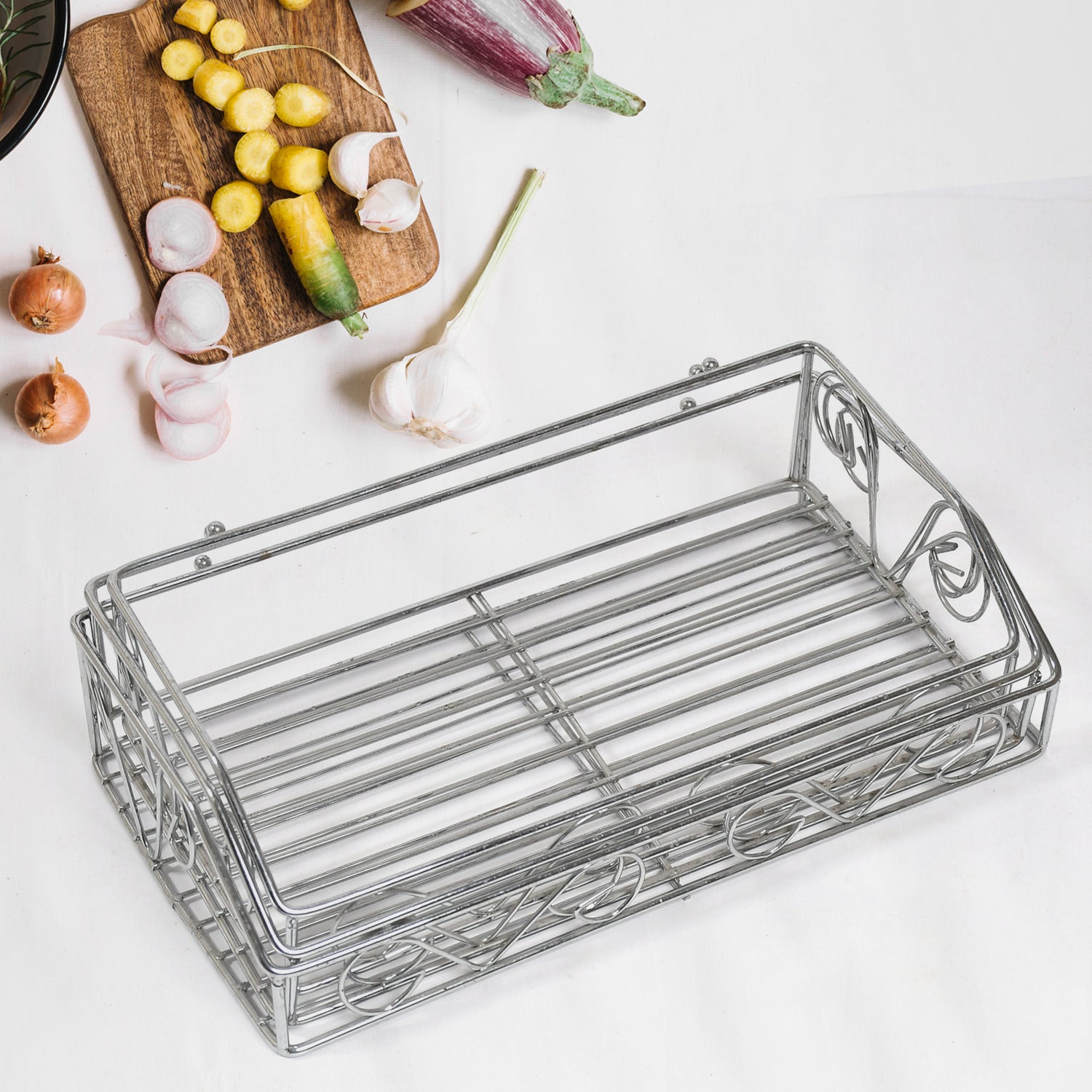 5240 Stainless Steel Detergent Rack / Detergent Holder / Wall Mounted Rack / Bathroom Shelf DeoDap 5240 Stainless Steel Detergent Rack / Detergent Holder / Wall Mounted Rack / Bathroom Shelf DeoDap